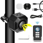 Towwoo Allarme per Bici Con Telecomando 110 dB Intelligente Senza Fili, Ricaricabile USB Con Sensore Antifurto, 7 Livelli di Sensibilità Regolabili per Bici/Moto/Scooter/Auto : Amazon.it: Auto e Moto