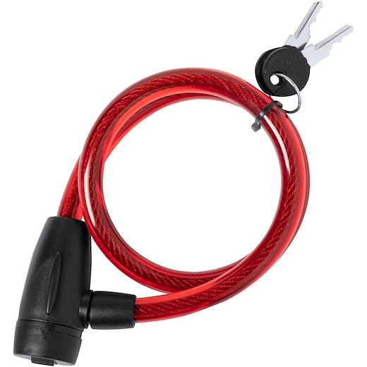 antifurto-bici-814uvl-1.jpg Wire | Catena antifurto per bici (18298) | Rosso | Axon Profil - immagine 1