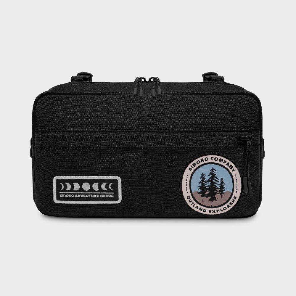 borsa-manubrio-gravel-494aio-1.jpg Borsa da manubrio per gravel Ciclismo Uomo e donna Rainforest Siroko Nero - immagine 1