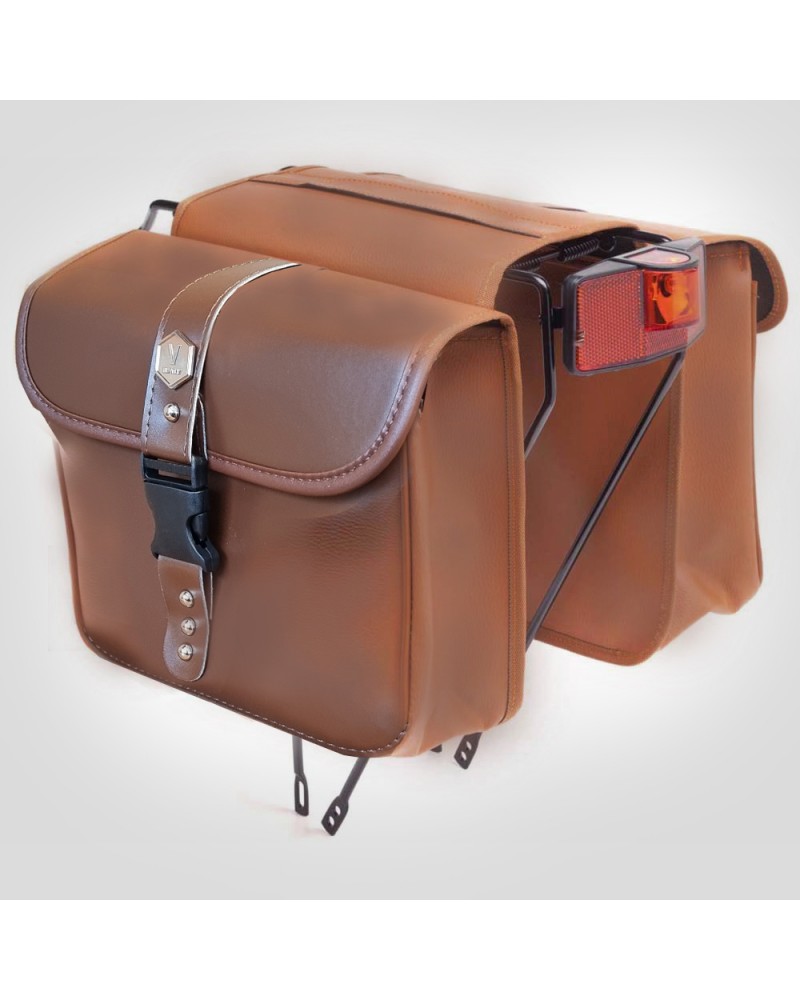 borse-laterali-bici-686grj-1.jpg Borse laterali impermeabili leather look per Bici Elettrica T Moto - immagine 1