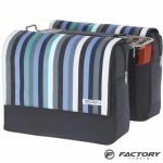 Borse bicicletta BRN Trendy a righe blu