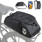 VERTAST Borsa Posteriore Bici, Borse a Tracolla zaino Cooler Trunk Isolata Pacchetto Portapacchi, multifunzione Bagagli per MTB Bici da Strada Borsa per sedile posteriore, Borsa isolata, Nero : Amazon.it: Sport e tempo