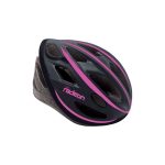 Casco Bici Ciclo per Donna Marca MVtek modello Radeon taglia L 58 61 Nero opaco Fucsia La Ciclomoto