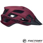 Casco Bici Gravel MTB BRN Wood Taglia L bordeaux