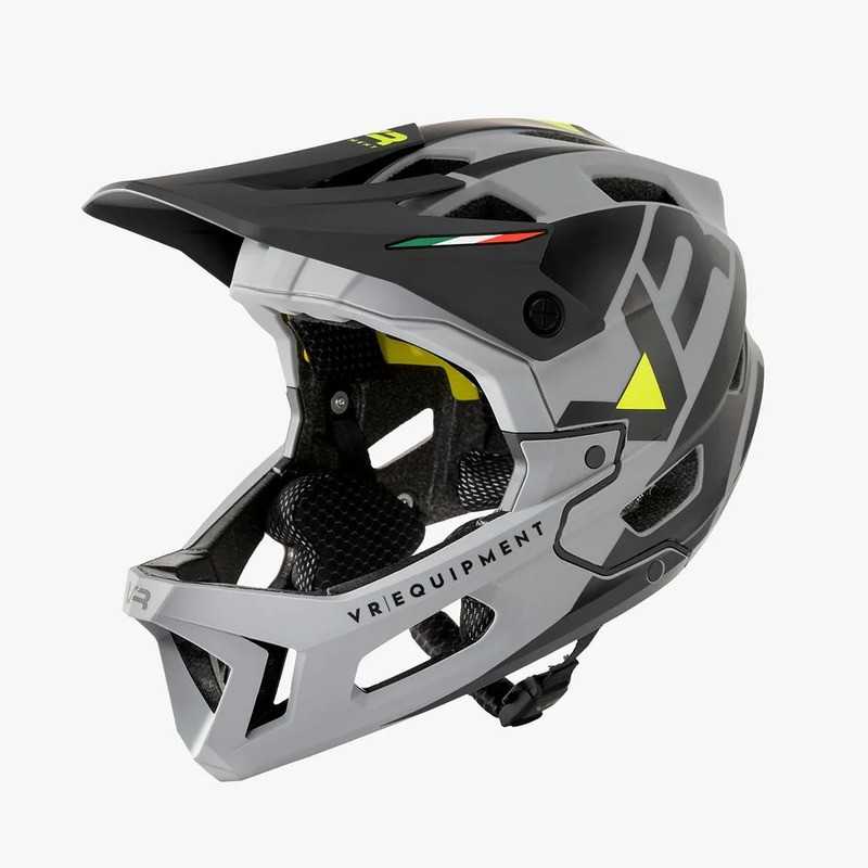 casco-da-bici-780vvw-1.jpg In vendita VR Equipment casco integrale eBike grigio online Taglia S - immagine 1