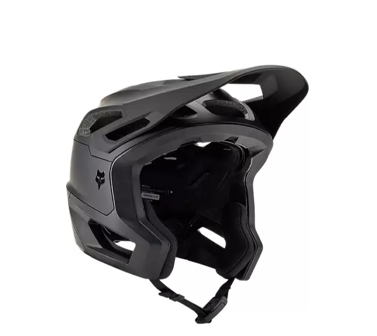 casco-mountain-bike-097jvy.png CASCO MTB ENDURO FOX DROPFRAME PRO MATTE BLACK - immagine 1