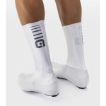 Copriscarpe ciclismo ALE' WHIZZY bianco grigio