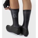 Copriscarpe ciclismo ALE' WHIZZY nero grigio