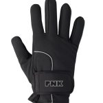 Guanti bici invernali caldi colore nero wind and waterproof