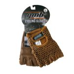 GMB Classic Brown Guanti Corti Vintage in Pelle