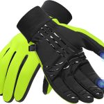 INBIKE Guanti Invernali Uomo Guanti Bici Invernali Guanti Termici Uomo e Donna Touchscreen Antivento Guanti da Corsa per Trekking Ciclismo MTB Sci Verde,XS : Amazon.it: Moda