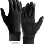 Ciomiliaro Guanti Ciclismo Invernali, Guanti Sportivi Antiscivolo, Touch Screen, Nero, M : Amazon.it: Moda