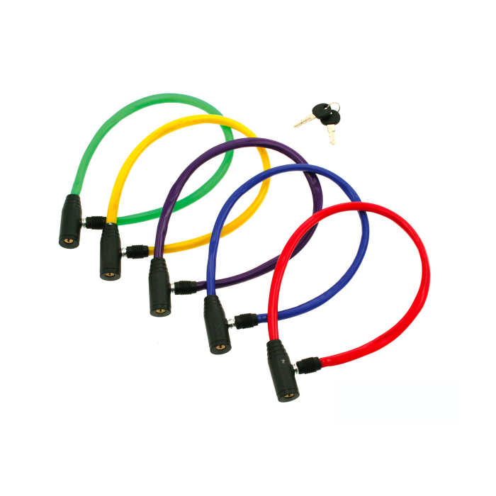 lucchetto-biciclette-969clk.png Lucchetto a Cavo 5x580mm – Antifurto per Bici Economico - immagine 1
