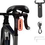 ROCKBROS Luce Posteriore Bici Intelligente Lucchetto Bluetooth 2 in 1, Impermeabile e Sensore Smart per MTB, Bici da Corsa, Gravel, Ebike e da Strada : Amazon.it: Sport e tempo libero