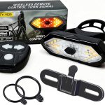 Luce Posteriore Bici da Corsa con con 2 tipi di staffe, Fanale Posteriore Impermeabile IPX4, Ricaricabile USB, Telecomando Senza Fili, luce bici posteriore Adatto a MTB/Urbano/Passeggini : Amazon.it: Sport e tempo libero