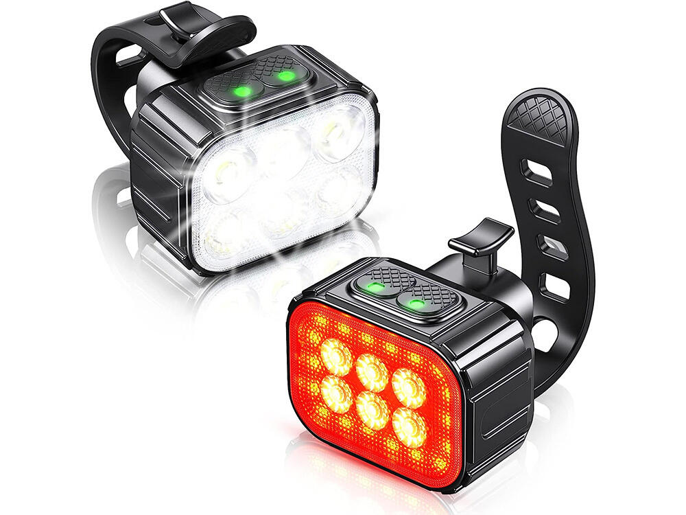 luci-bici-ricaricabili-usb-082zbv-1.jpg Set luci per bicicletta ricaricabili tramite USB - immagine 1