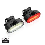 Set luci USB ricaricabili da bicicletta Lumino in rPlastica Torce e luci led personalizzate FullGadgets.com