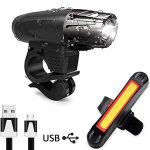 AMANKA Luce Bici, Luci LED per Bicicletta Ricaricabili USB Impermeabil – Ilgrandebazar.it
