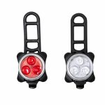 Luci per bicicletta con tre potenti LED cod. MK 20438