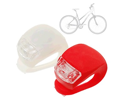 lucine-per-bici-203jku-1.jpg Set luci anteriore/posteriore LED universale per bicicletta - immagine 1