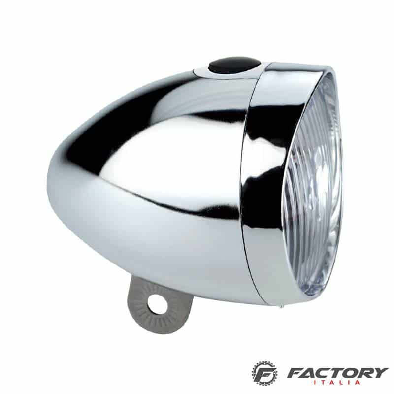 lucine-per-bici-402qqn-1.jpg Luce riflettore anteriore bici 3 led a batterie cromato - immagine 1