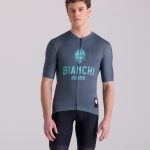 Maglia Ciclismo Bianchi Milano Classic – Asfalto Grey M