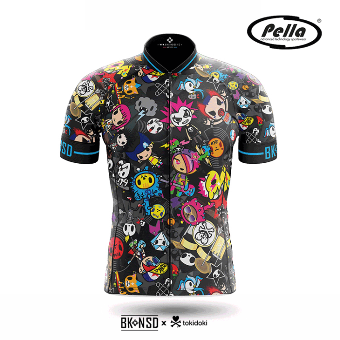 magliette-ciclismo-382yfb.png Maglia ciclismo Uomo manica corta Tokidoki Rock Pella - immagine 1
