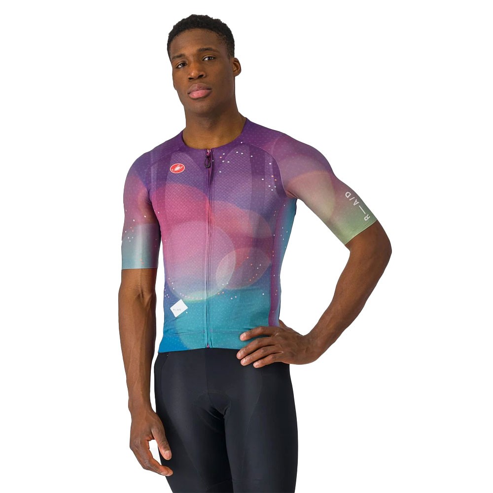 magliette-ciclismo-604ecc-1.jpg Castelli Maglia Ciclismo R A D Viola Blu Verde Uomo Acquista online su Sportland - immagine 1