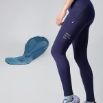 INBIKE Pantaloni da Ciclismo Donna Traspirante Riflettente Pantaloni Spinning con Imbottitura Pantaloni Ciclista Donna per Cyclette Bici MTB Lunghi Blu,XS : Amazon.it: Moda