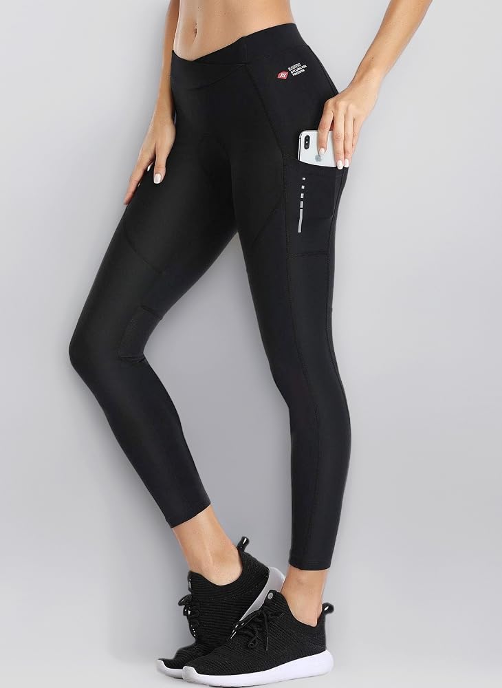 pantaloni-spinning-donna-665urs-1.jpg Santic Donna Ciclismo Pantaloni 7/8 Imbottitura Traspirante Bicicletta Lunghi Pantaloncini Leggings MTB : Amazon.it: Moda - immagine 1