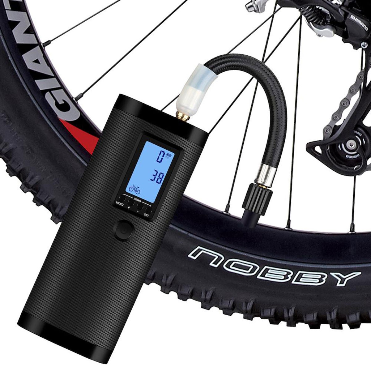pompe-elettriche-per-bici-183lvc-1.jpg Pompa elettrica Universale Power Bank 2000mAh Ricarica USB - immagine 1