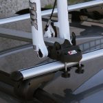 Portabici universale da tetto auto forcella Menabò Bike Pro