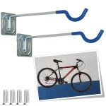 Parpyon® Porta biciclette da muro 2 gancio bici muro, porta bici, porta attrezzi da parete, porta biciclette da terra portabici da tetto vari modelli (Parete Lungo) : Amazon.it: Fai da te