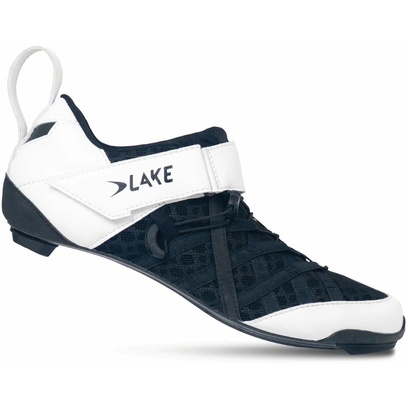 scarpe-bici-triathlon-681yrz-1.jpg Lake Scarpe da Triathlon Uomo TX224 bianco/nero - immagine 1