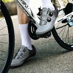 PENXZT Scarpe Bici da Corsa Uomo, Scarpe Ciclismo Scarpe Bicicletta compatibili con i Tacchetti Look SPD SPD SL Delta, Scarpe da Ciclismo Interno con Tacchetti,Grigio,36 EU : Amazon.it: Moda