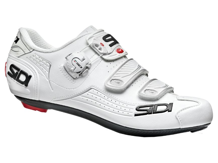 scarpe-ciclismo-da-strada-244fdq-1.jpg Scarpe da strada SIDI ALBA Bianco Tg. 48 Cremonini Bike - immagine 1