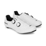 Scarpe da ciclismo su strada Uomo e donna OKORIS WHITE Bianco | Decathlon