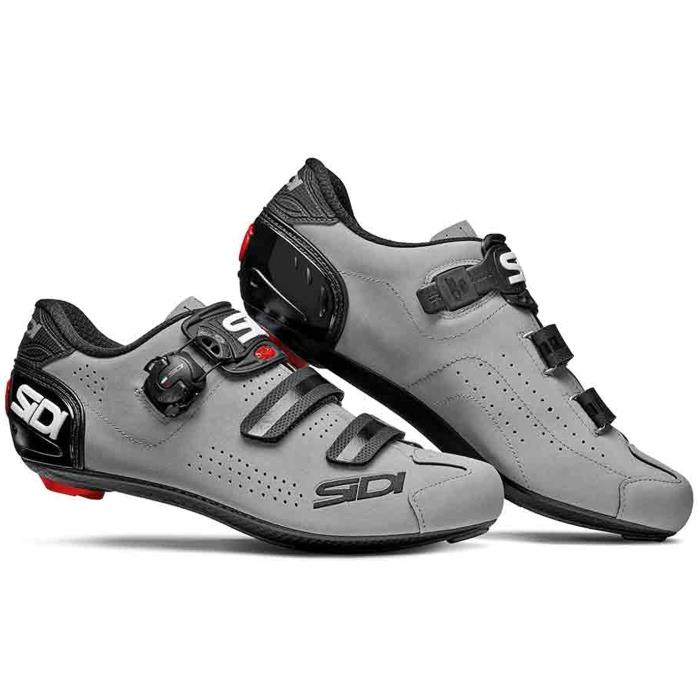 scarpe-corsa-bici-827hus-1.jpg Scarpe Ciclismo da corsa Alba 2 Black/Grey | Sidi - immagine 1