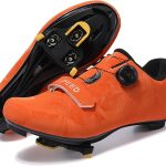 Scarpe da Ciclismo Uomo/Donna – Scarpe Spinning Traspiranti, Compatibili con Peloton, SPD, SPD SL e Look Delta Arancione 46 EU : Amazon.it: Moda