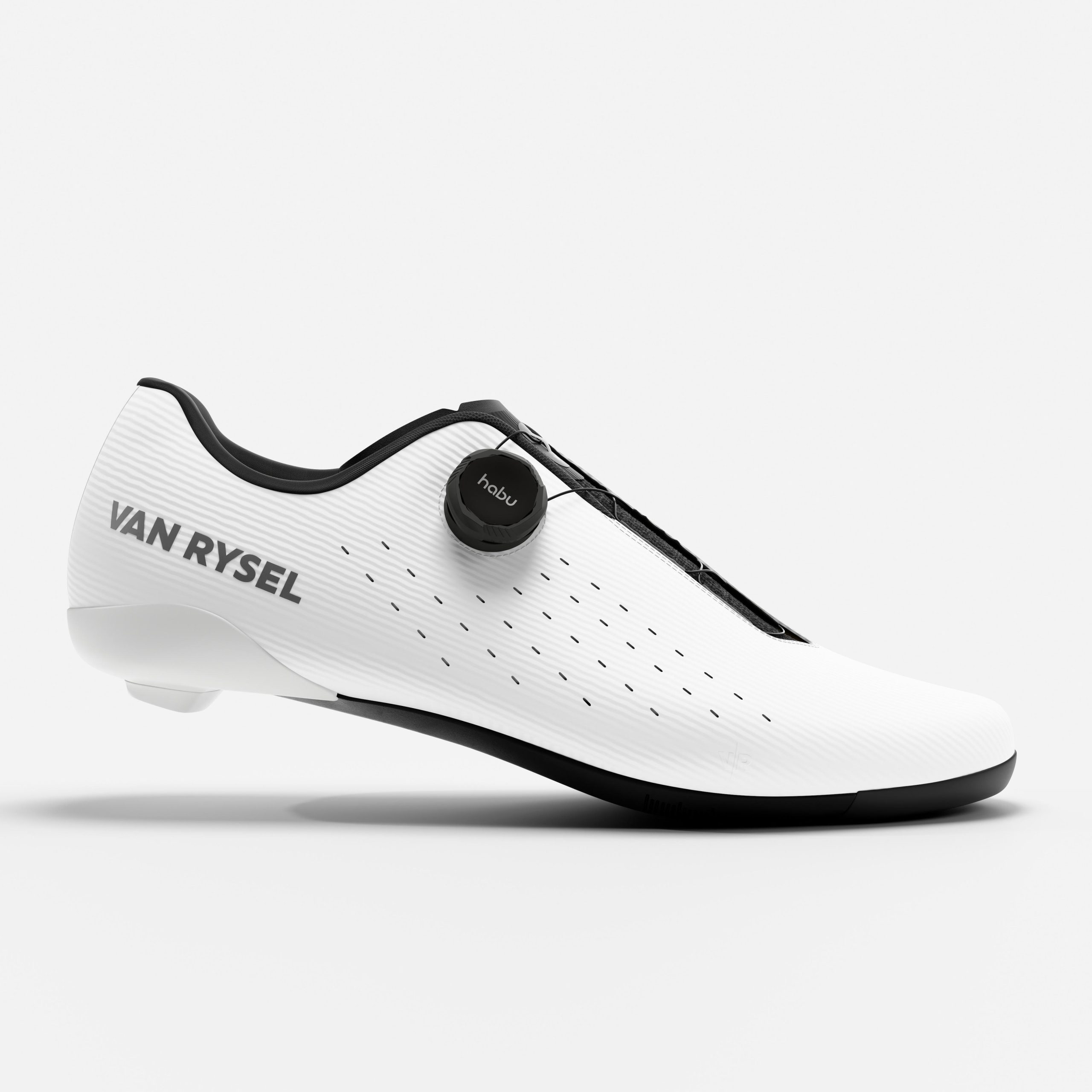 scarpe-per-bici-corsa-946dnw-1.jpg Scarpe ciclismo bici da corsa adulto Van Rysel NCR bianche - immagine 1