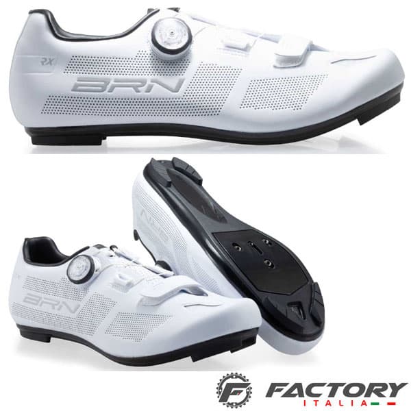 scarpe-per-ciclismo-da-strada-680mat-1.jpg Scarpe ciclismo strada BRN RX Road bianche - immagine 1