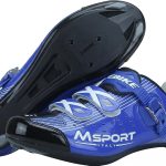 Scarpe Ciclismo per Bici da Strada Traspirante Scarpe Bici Spinning Uomo/Donna Blu 42 EU : Amazon.it: Moda