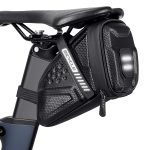 Faneam Borsa da Sella per Bicicletta Impermeabile, Borsa da Sella Bici con Rriflettente, Piccola Borsa Sottosella Bici da Corsa Capacità 2L, Accessori per Bici MTB, Bici da Strada (Nero) : Amazon.it: Sport