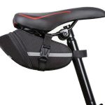 Borsa sottosella 1,2 litri Nera, MTB e bici da corsa – Pro Sport Lights